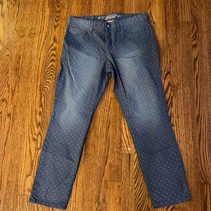 TOMMY HILFIGER Skinny Ankle Crop denim womens pants size 10